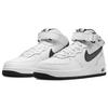 New Nike Air Force 1 Mid White Black 2023 DV0806-101