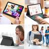 Backlit Bluetooth Keyboard Case with Pen Slot for iPad 11th Gen A16
