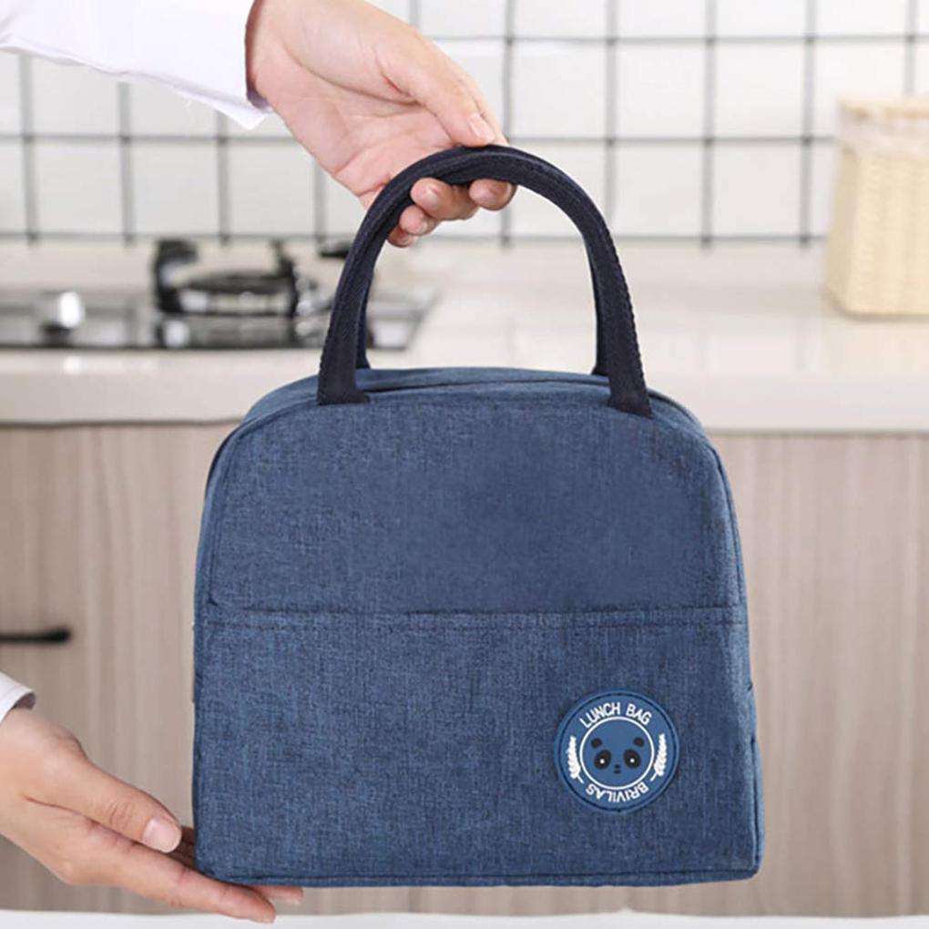 Handbag Insulation Box Oxford Cloth Picnic Bag School Insulation Lunch Box