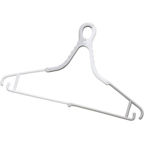 Twinmall Laundry Drying Hanger, Gray, 3-Pinch, BEILU BE-05G
