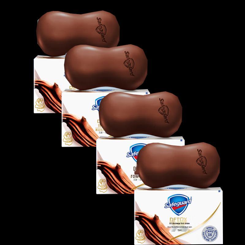 Safeguard Deep Cleansing Blackwood Rose Soap (4-Pack)