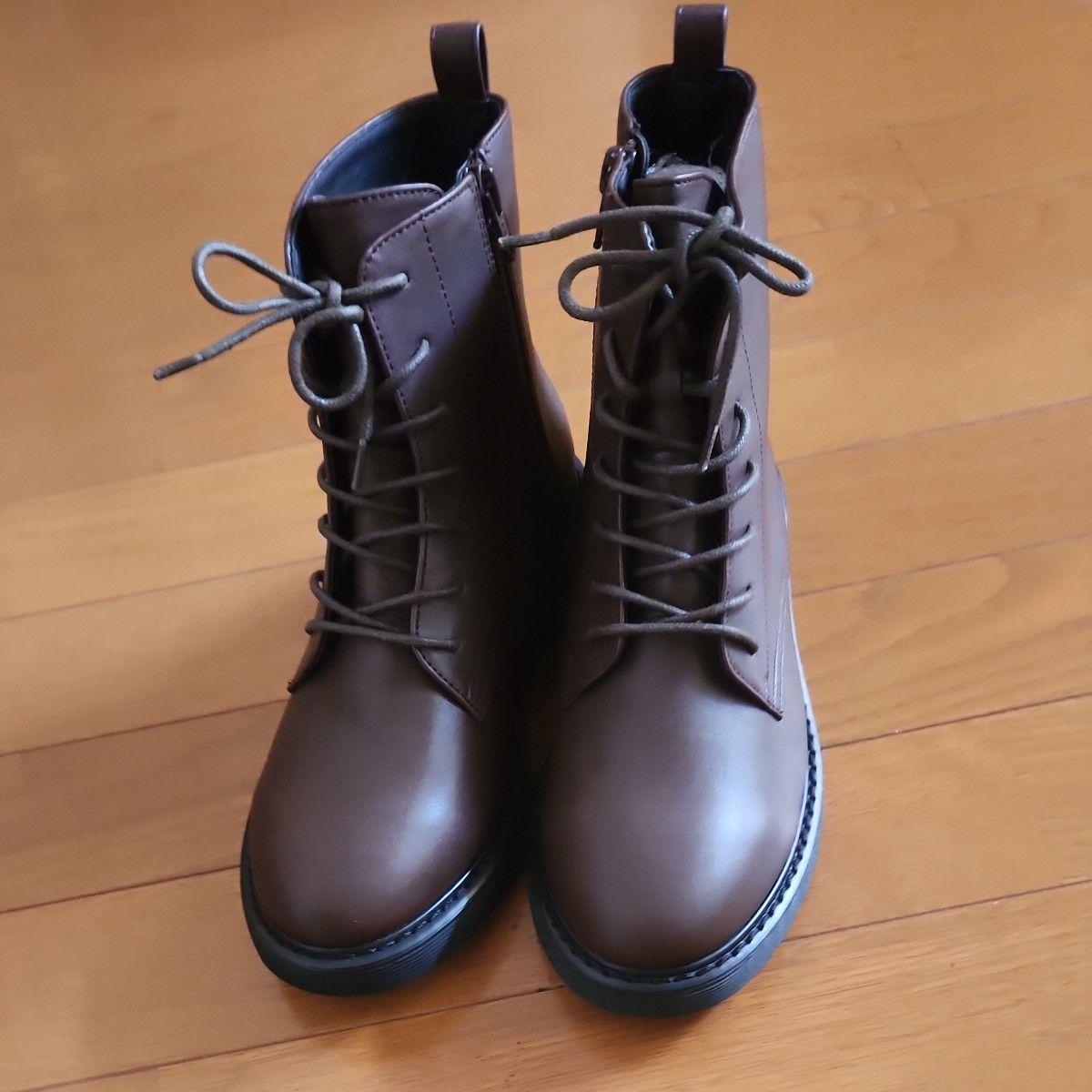 oriental traffic earth music&ecology lace-up boots brown size M