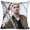 P1Harmony KPOP Cushion Cover Polyester Throw Pillow Case Super Soft Satin Fabric Cushion Cover Festive Home Decorative Cushions