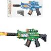 Realistic Electric Toy Gun Mist Spray Vibration Blaster with LED Light Sound Music Effects Role Play Toy Birthday Gift for Teens