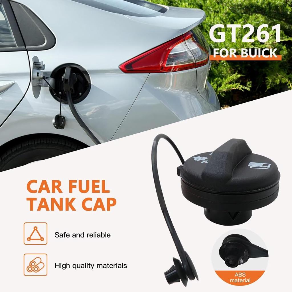 Fuel Gas Cap GT261 19207873 Fit for Buick LeSabre 1998-2005 for Park Avenue 1998-2005 for Rendezvous 2002-2005 for Rainier 2004 Gas Cap Fuel Cap Fuel