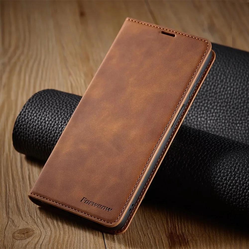 Wallet Leather Case for Samsung Galaxy S25 S24 S23 S22 S21 S20 FE Ultra Plus S10 A16 A15 A14 A56 A55 A54 A53 A52s 5G Flip Cover