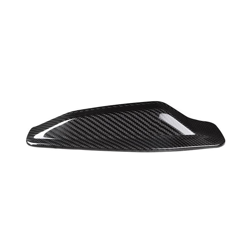 Dry Carbon Fiber Antenna Shark Fin Cover Trim for BMW 4 Series G26 Sedan 2021+ Antenna Cover Auto Shark Fin 20*20*12 CM чёрный
