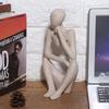 Thinking Figure Model Ornament Exquisite Hand Made Resin Figurines Craft Gift Home Decoration