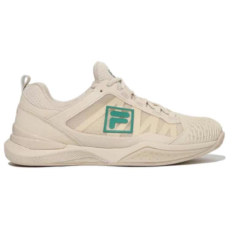 FILA Low top Tennis Shoes Unisex Beige Green 1TM01806G_908