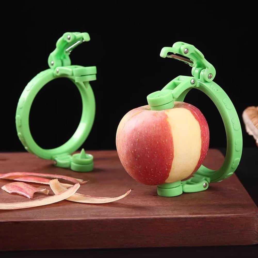 

3Pcs Foldable Fruit Peeling Tool Manual Vegetable Peeler Creative Rotating Fruit Peeler Home 3Pcs