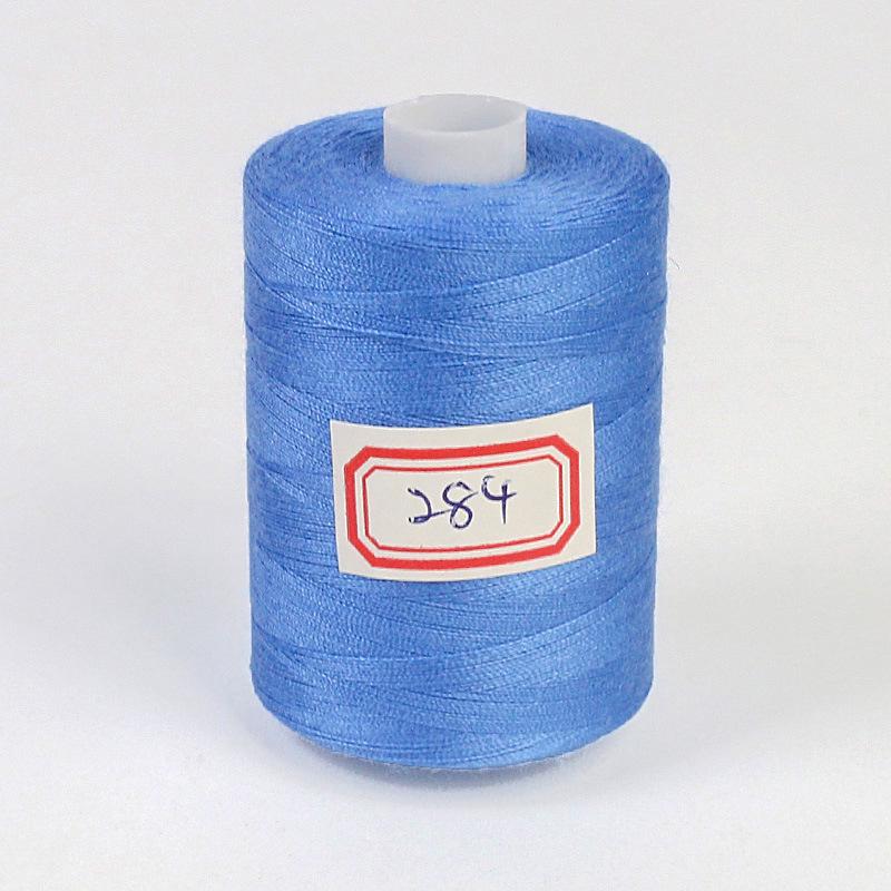 Hilo de Coser de Poliéster de Alta Velocidad 402 - 1000 Yardas, Colores Arcoíris, Ideal para Proyectos de Costura Casera y a Mano