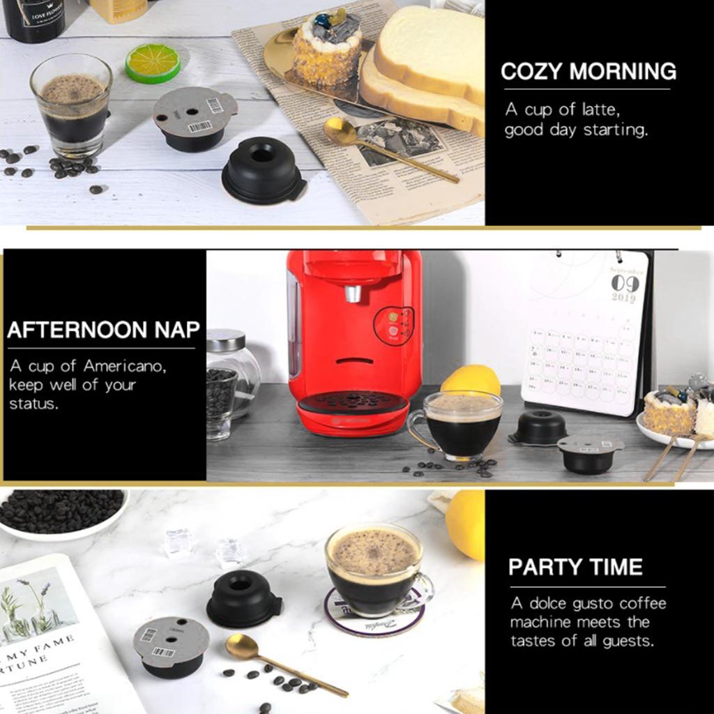 Buy 2pcs Reusable Coffee Capsule Pod 