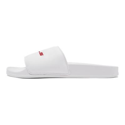Klassische Pantoletten Lässig Einfache Einriemen-Sandalen Unisex-Sandalen Weiß FY5268