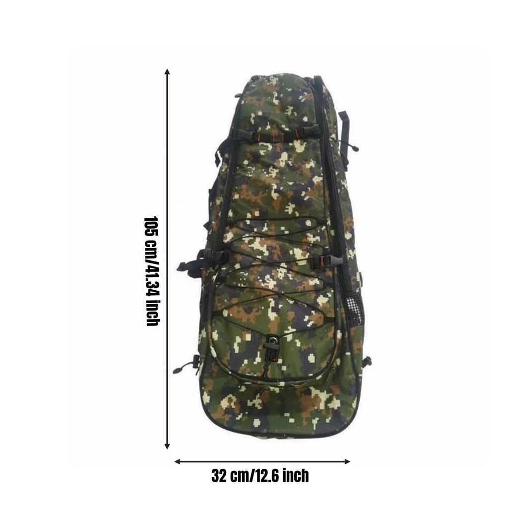 Fishing Diving Gear Backpack Large Capacity Long Dive Drainage Holes