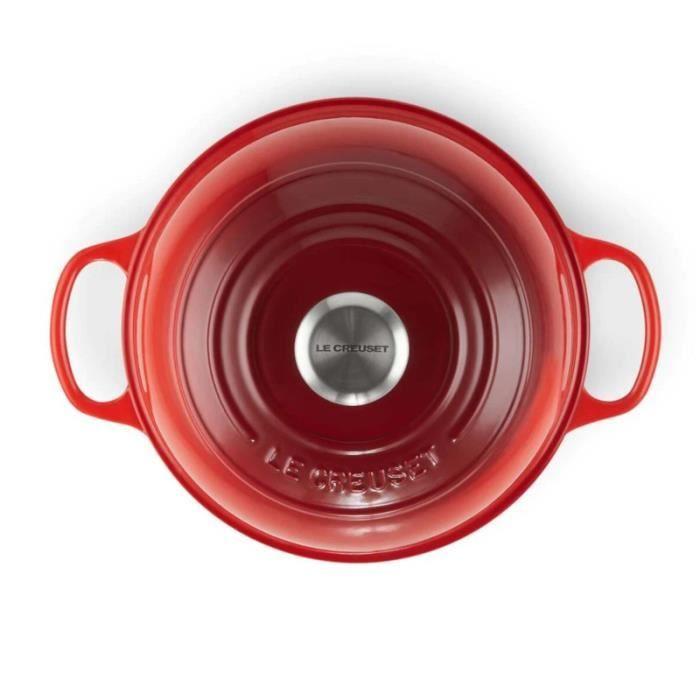 Le creuset cocotte à pain en fonte émaillée 24 cm cerise