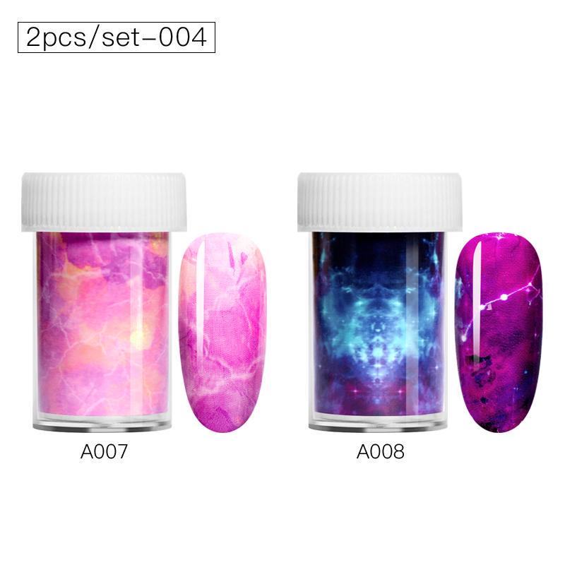 Lace Nail Foil Holographic  Manicure Nail Art Transfer Sticker Wrap Foil Sticker