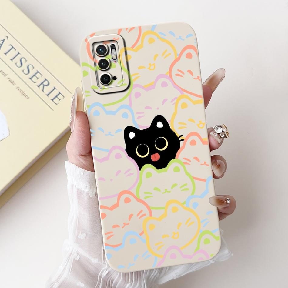For Xiaomi Poco M3 Pro 5G Phone Case Poco M3 M3Pro Cute New Design Soft Silicone Shockproof Cases