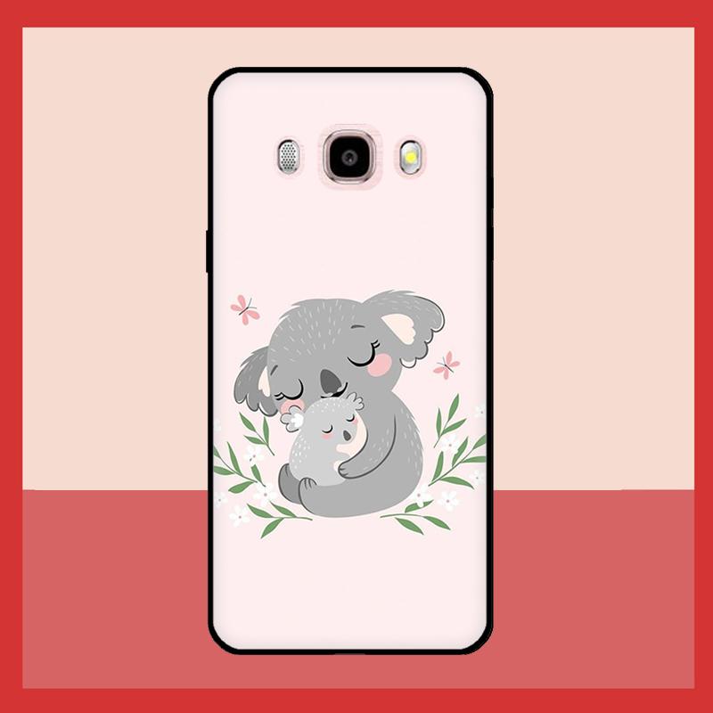 Cartoon Painting Animal Koala Case For Samsung Galaxy J6 J4 Plus A6 A7 A8 A9 J8 2018 J3 J5 J7 2017 J1 A3 A5 2016 Cover