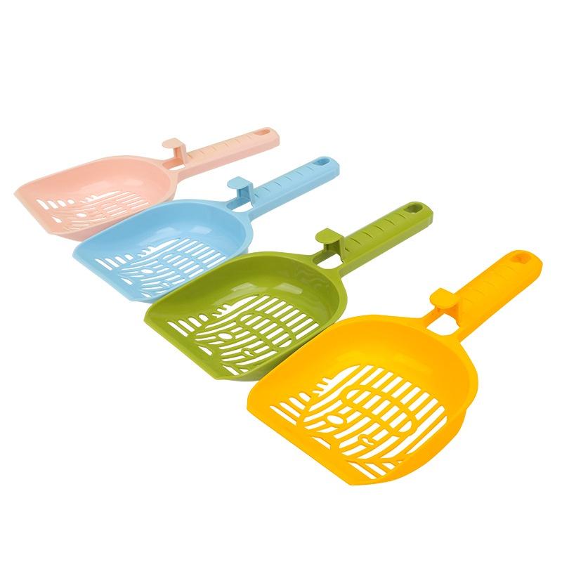 Stabile Kunststoff-Katzentoilette Schaufel Einfache Und Effiziente Haustierabfallentfernung