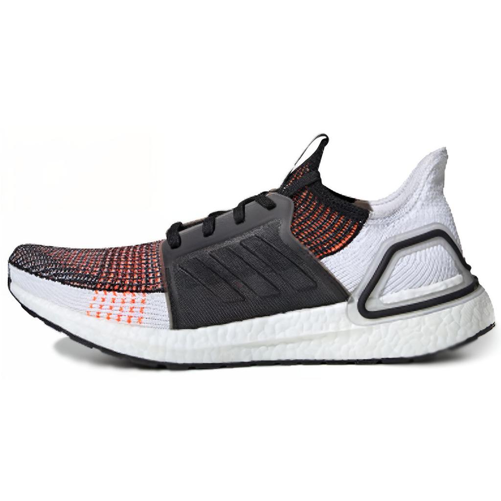 New Adidas Ultra Boost 2019 Black White Solar Orange G27519