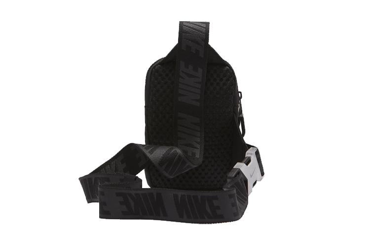 Nike Polyester Nylon Cell Phone Pouch, Shoulder Bag, Crossbody Bag, Fanny Pack, Sling Bag Small Unisex Black BA5904-011