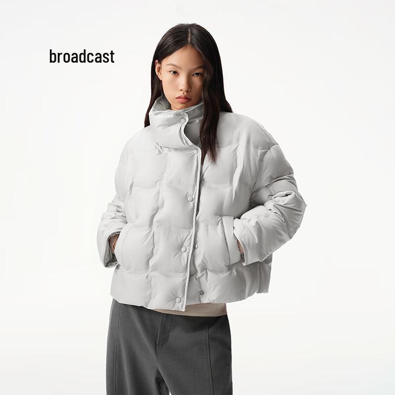 Women's Simple Short Stand-Collar Down Jacket