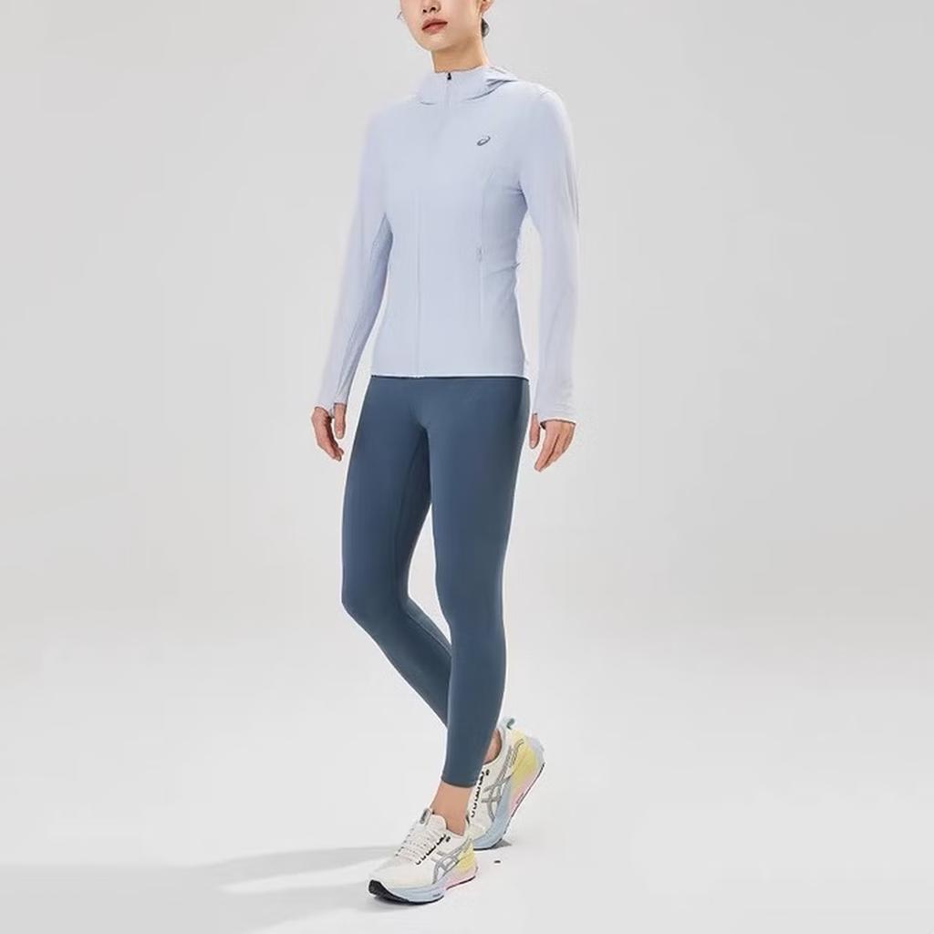 Asics Ss26 Anti-Uv Long Sleeve Hooded Zip Jacket Women Jackets 2012D529-400