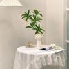 Green Artificial Tenuifolia Ficus Tree Branch Large Fake Plants  Home Garden Party Decor