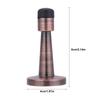 Zinc Alloy   Rubber Anti Collision Door Stopper Holder Home Hotel   Accessory (Bronze)