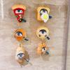 Cartoon Penguin Plush Keychain With Pp Cotton Filling For School Bag Accessory