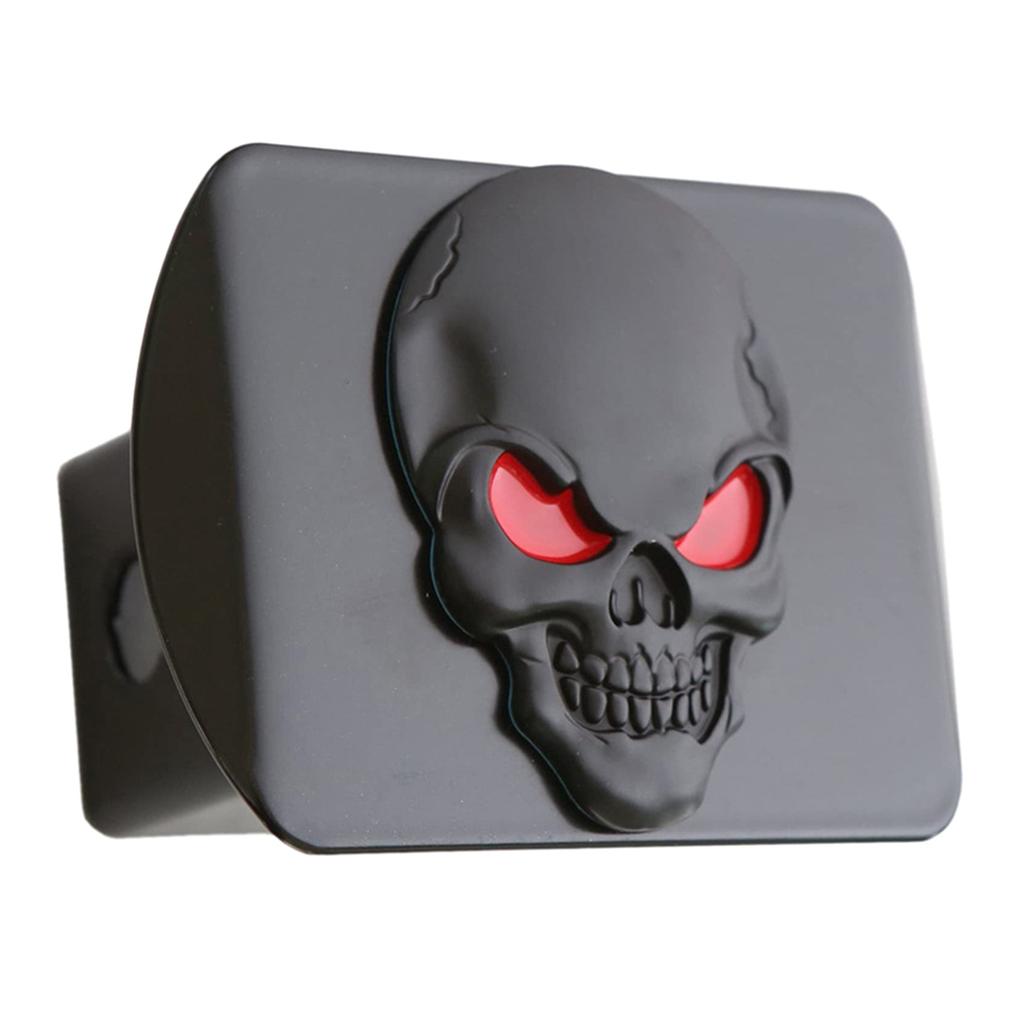 Dustproof Hitch Cover Fits 2in Receivers Universal Trailer Anti Theft Hitch Cover Easy Installation Trailer Accessory