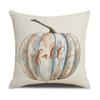 New Pumpkin Maple Leaf Autumn Thanksgiving Pillow Ins Nordic Linen Cushion Cushion Cover Home Products