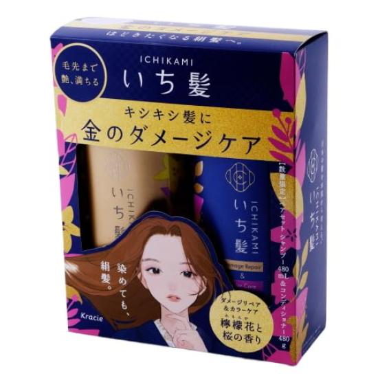 

Kracie Home Products Ichikami Pair Set (D&C) 480ml+480g