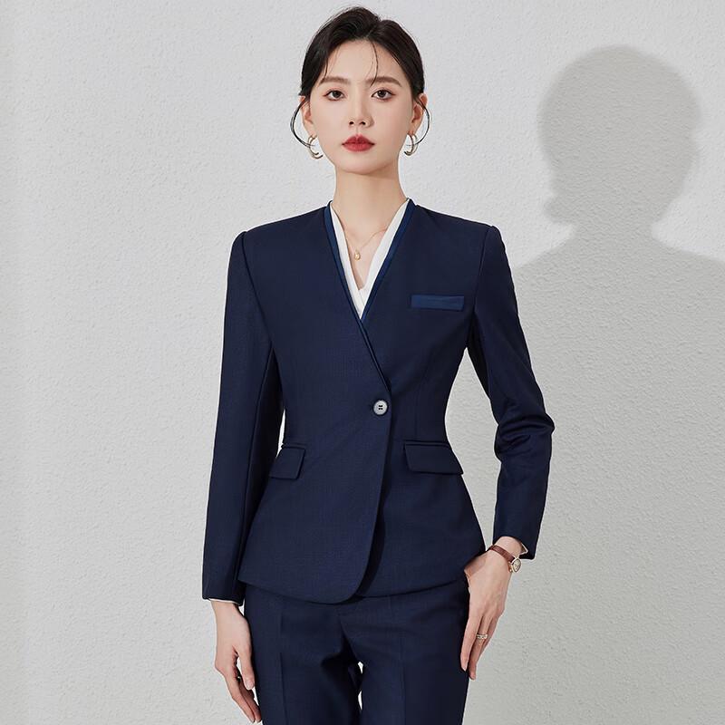 TROMAN Новый женский деловой костюм в китайском стиле 3XL