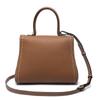 Leather cowhide Belgian new leather horseshoe buckle messenger bag portable messenger women's bag