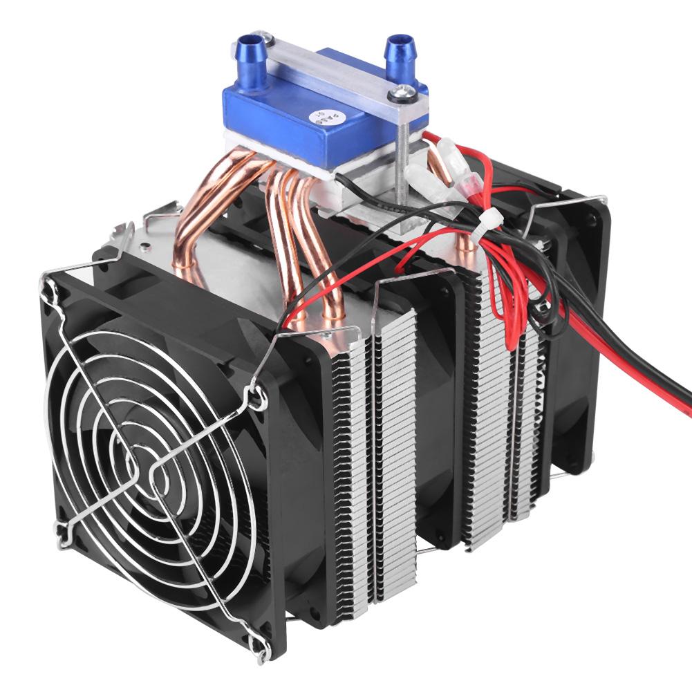 Thermoelectric Cooler Semiconductor Refrigeration Water Chiller Cooling System Device (120W)