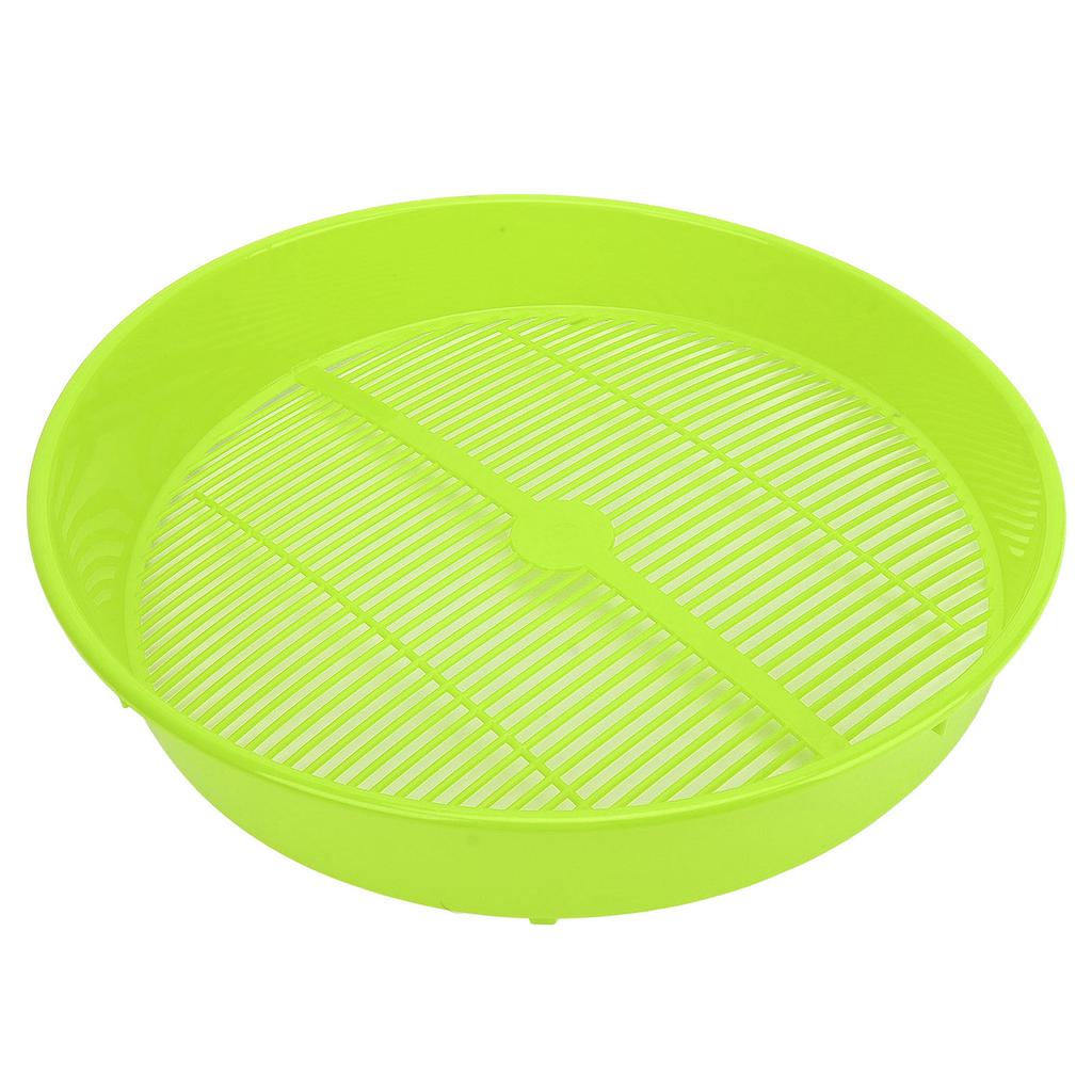 Berry Cleanup Tray PP Plastic Blueberry Wash Sieve Basket for Fruit Washing and Gardening Work