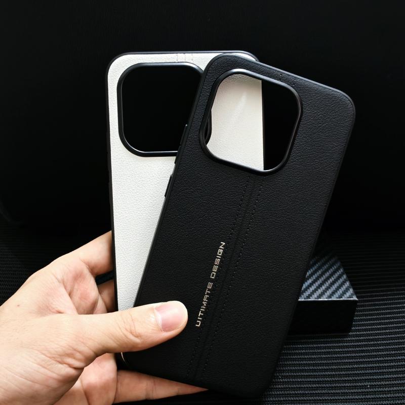 Case For Xiaomi 15T Pro Business Luxury Leather Anti Fall Hard Protect Phone Cover For Xiaomi 15T 15TPro Shell Shockproof Bumper
