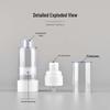 Slender Vacuum Lotion & Spray Bottles - 10ml, 15ml, 50ml, 100ml