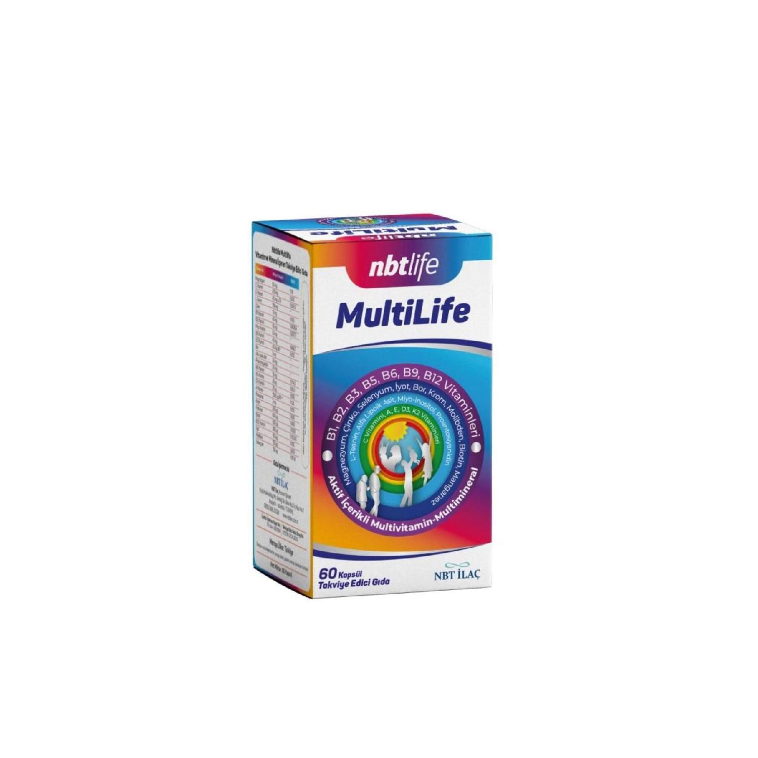 

Nbt Life Multilife 60 Capsules