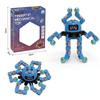 Luminous Changeable Mechanical Fingertip Gyro Decompressing Finger Gyro Face Changing Children's Toys