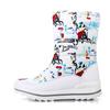 Color Thickened Waterproof Casual Ladies Snow Boots Winter New Warm Mid-tube Non-slip Plus Velvet Boots