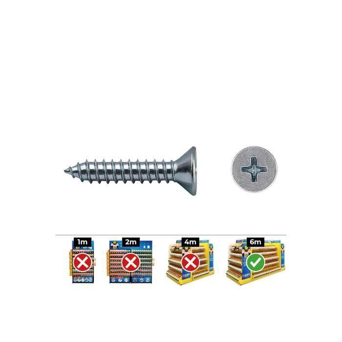 Vis - Celo - Philips Din 7982 - 4,2x32mm - Zinc - Boîte De 250 Unités