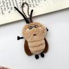 Keychain Pendant Soft Fluffy Muscular Cockroach Charm Key Chain Multi-Functional Key Holder Stress Relief Decompression Toy Keys Bags Car Decoration