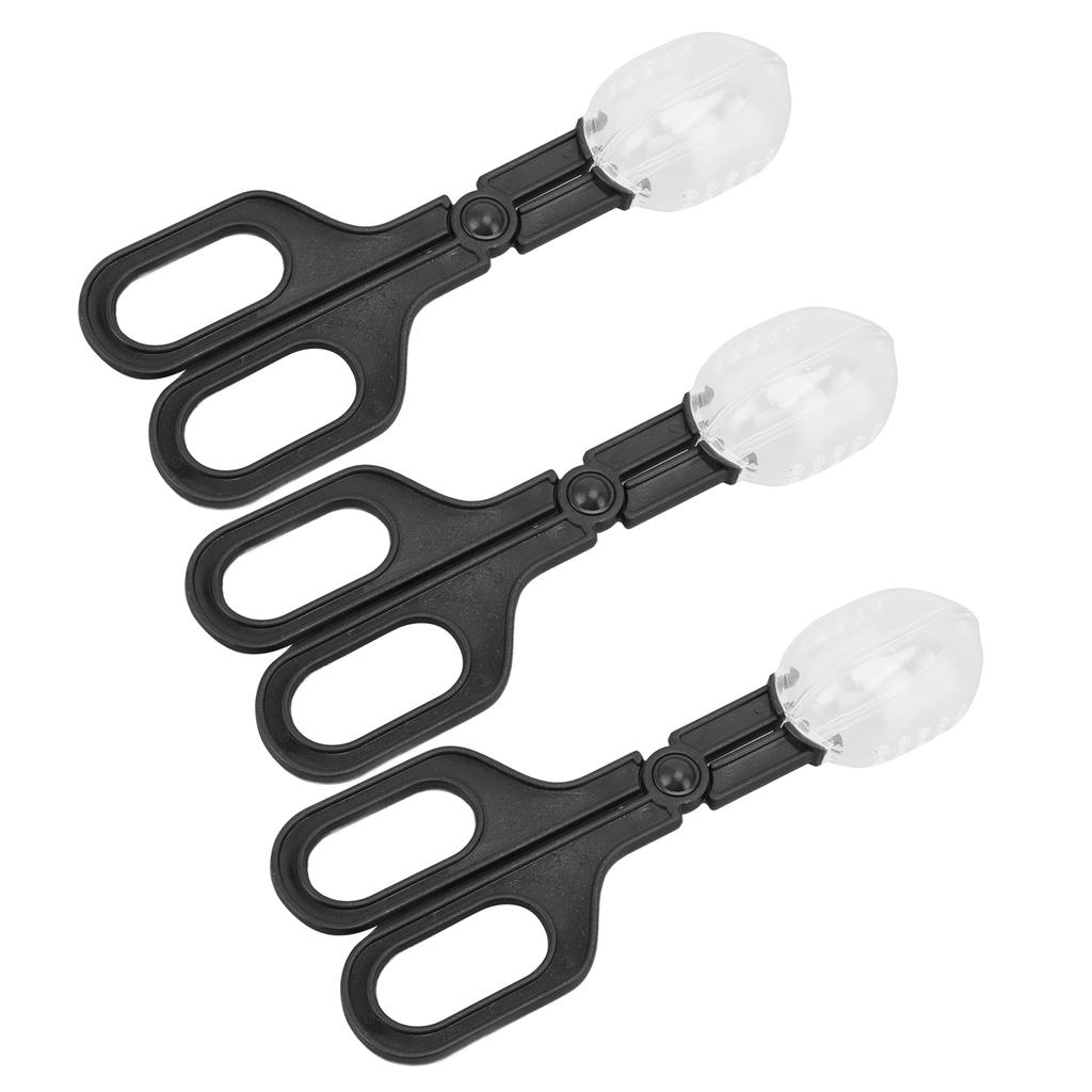 3pcs Scissors Type Bee Queen Catcher Plastic Multipurpose Bug Bee Catcher Reptile Spider Litter