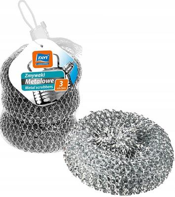 Metal Dishwashing Sponge, 3 Pcs.