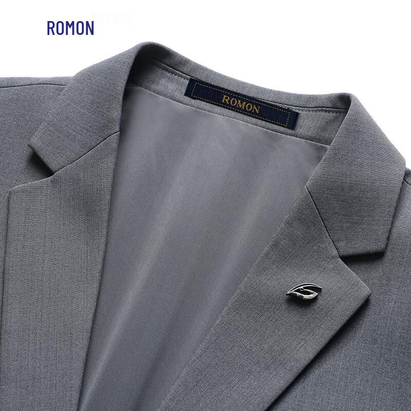 ROMON Men's Easy-Care Business Casual Blazer