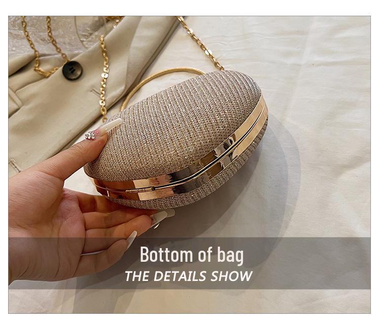 Elegante herzförmige Abendtasche mit Kette – vielseitiges und stilvolles Design
