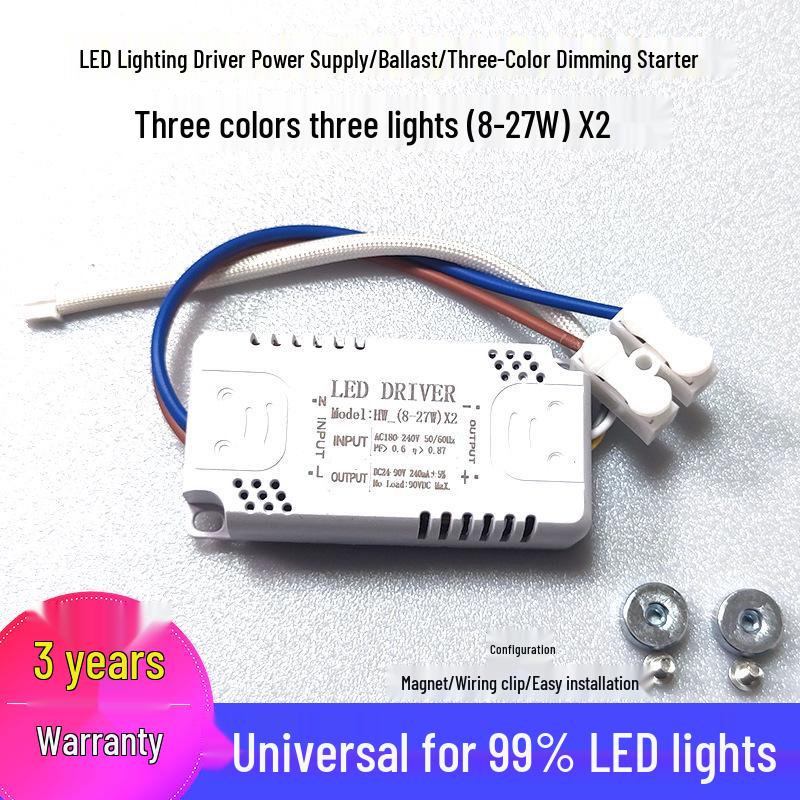 Universal LED Driver for Three-Color Ceiling Panel Light