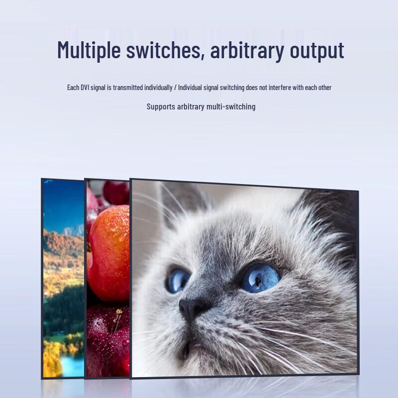 Yeren Cable 8x8 HD Seamless DVI Matrix Switcher